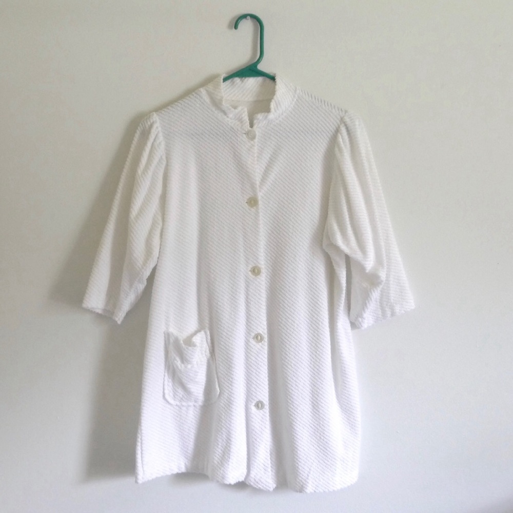 Vintage Petite Terry Cloth Bathing Suit Cover Up